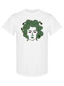 Woman With Snake Hair T-shirt -SPIdeals Designs