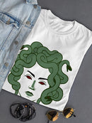 Woman With Snake Hair T-shirt -SPIdeals Designs