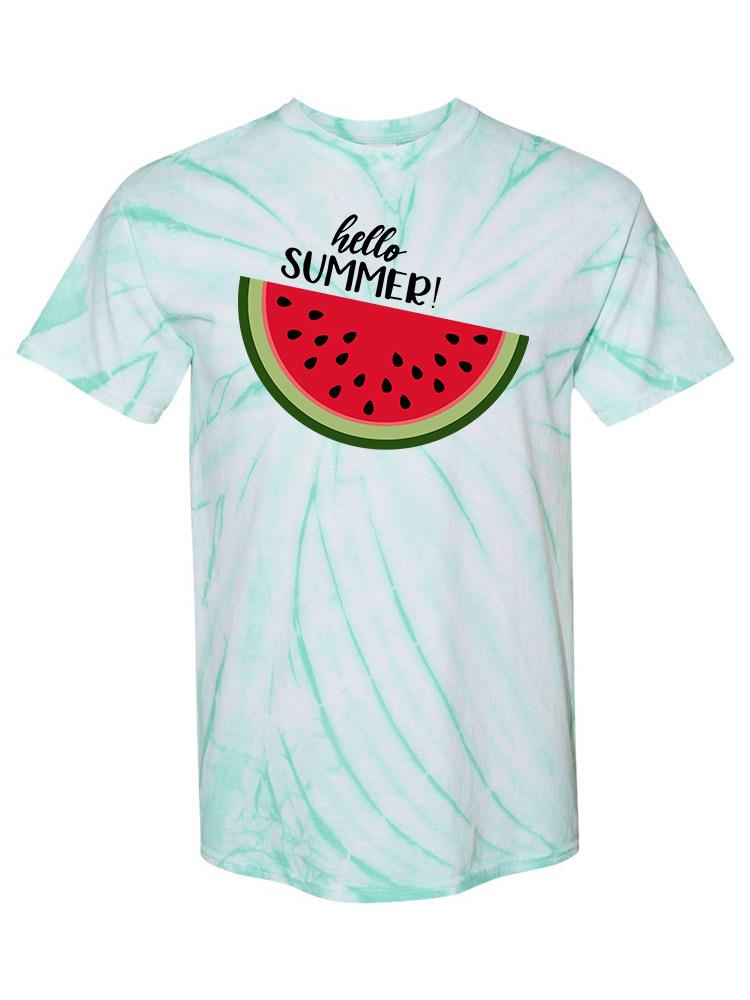 Hello Summer! Watermelon Tie Dye Tee -SPIdeals Designs