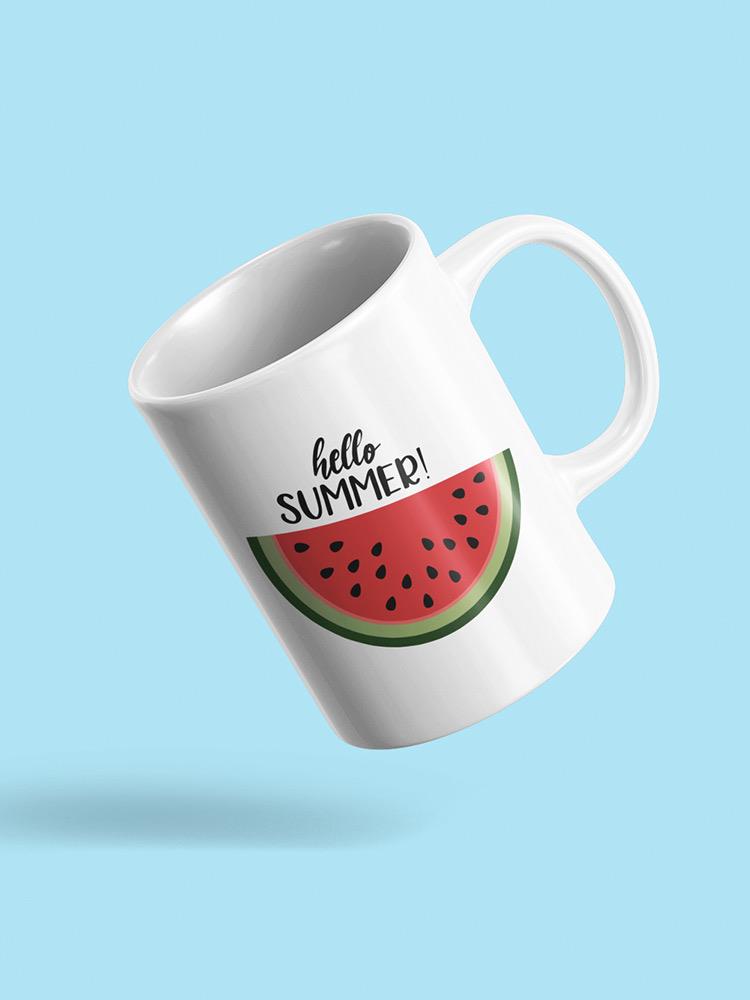 Hello Summer! Watermelon Mug -SPIdeals Designs