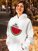 Hello Summer! Watermelon Hoodie -SPIdeals Designs