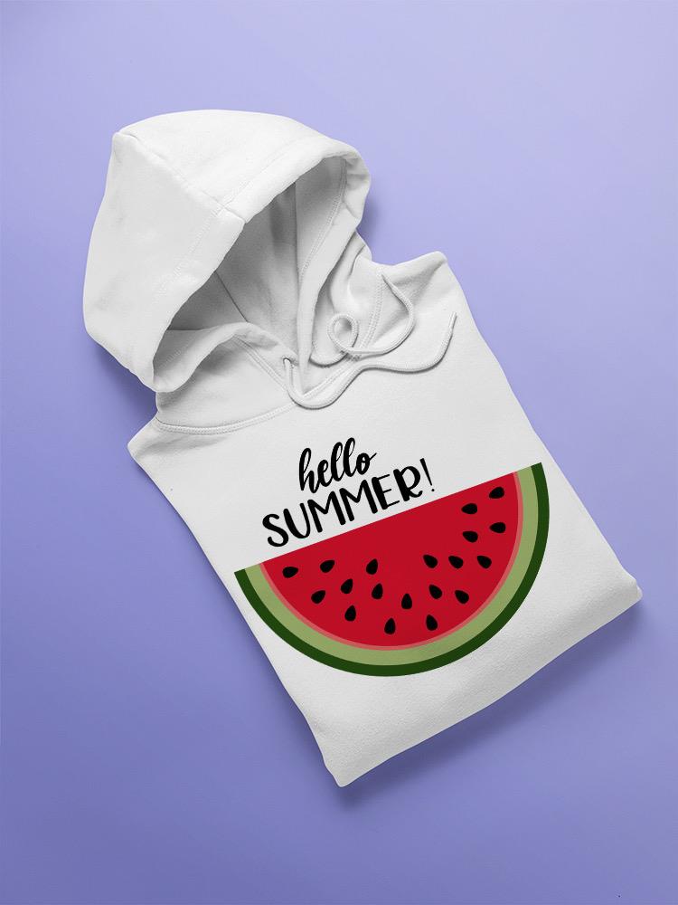Hello Summer! Watermelon Hoodie -SPIdeals Designs