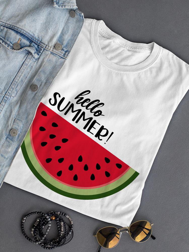 Hello Summer! Watermelon T-shirt -SPIdeals Designs