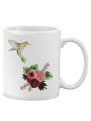 A Hummingbird And Flowers Mug -SPIdeals Designs