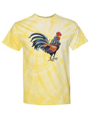 Rooster Tie Dye Tee -SPIdeals Designs