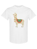 Llama In Profile Pose T-shirt -SPIdeals Designs