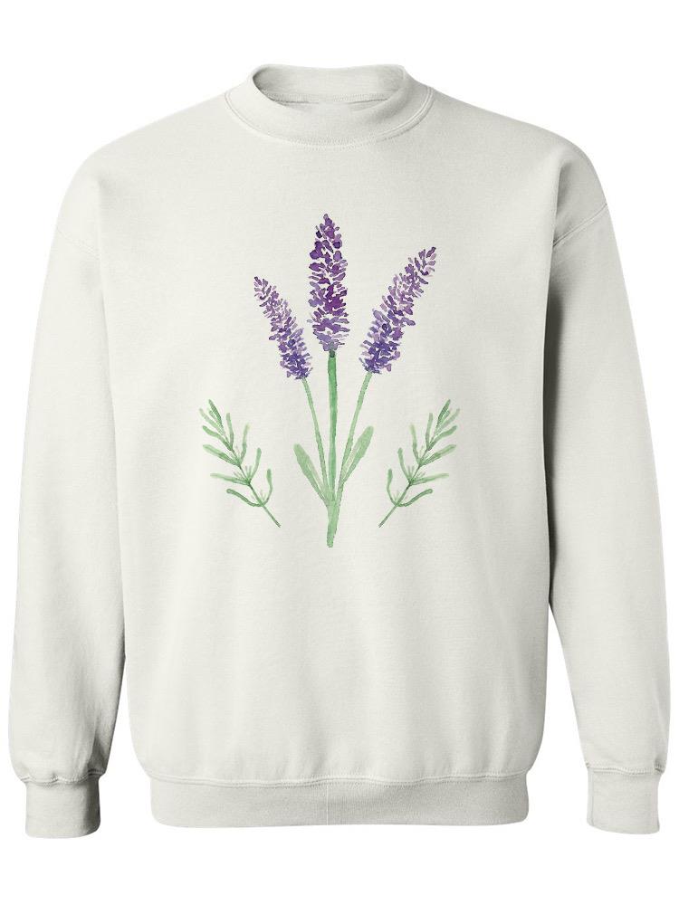 Lavender Sweatshirt -SPIdeals Designs