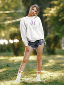 Lavender Sweatshirt -SPIdeals Designs