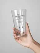 Cute And Kawaii Girl Pint Glass -SPIdeals Designs