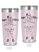 Cute And Kawaii Girl Tumbler -SPIdeals Designs