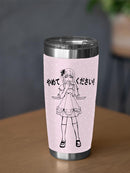 Cute And Kawaii Girl Tumbler -SPIdeals Designs