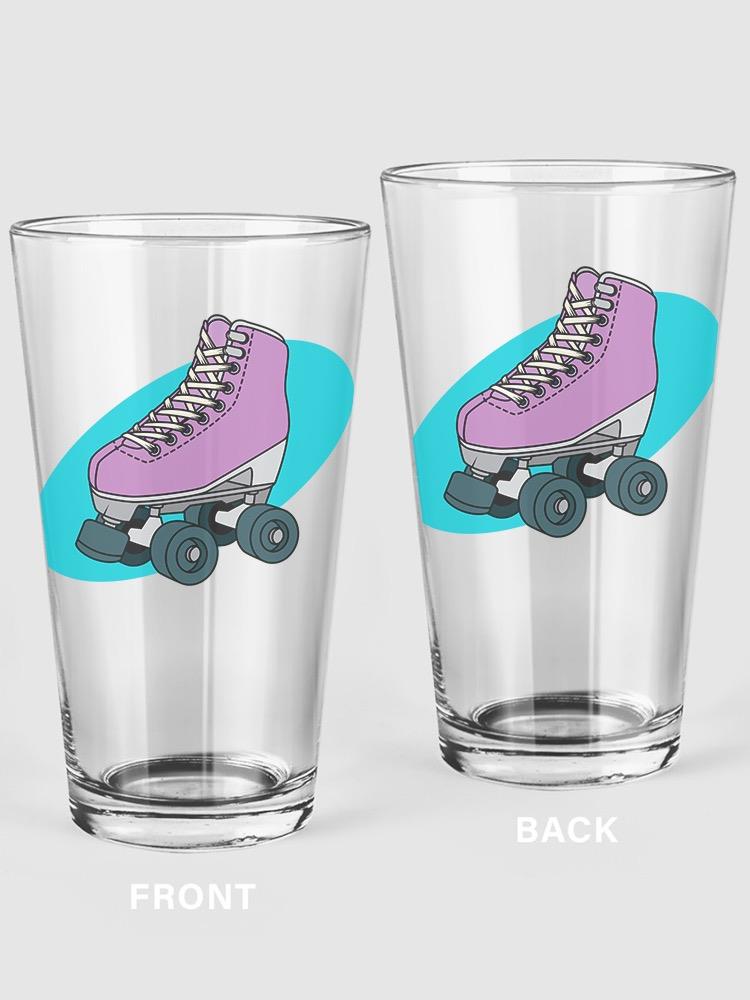 Quad Skates Pint Glass -SPIdeals Designs