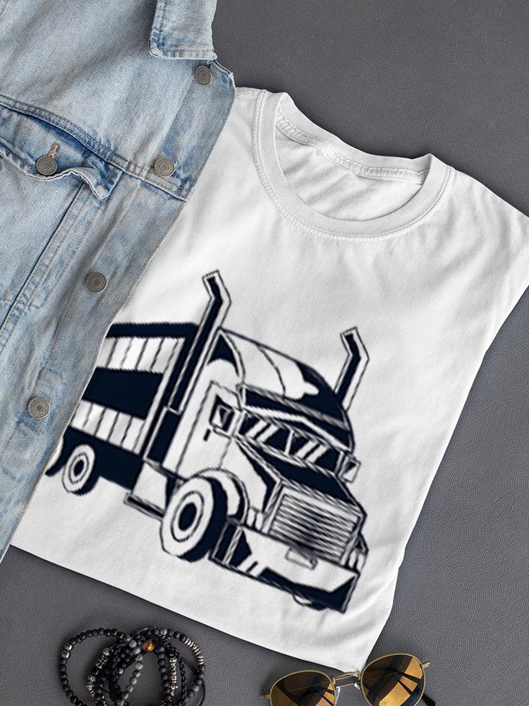 American Semi Truck T-shirt -SPIdeals Designs