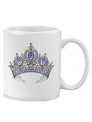 Blue Crown Mug -SPIdeals Designs