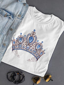 Blue Crown T-shirt -SPIdeals Designs