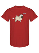 Funny Pug Fart. T-shirt -SPIdeals Designs