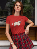 Funny Pug Fart. T-shirt -SPIdeals Designs