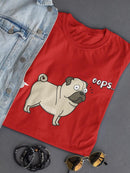 Funny Pug Fart. T-shirt -SPIdeals Designs