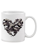 Camouflage Heart Mug -SPIdeals Designs