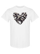 Camouflage Heart T-shirt -SPIdeals Designs