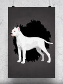 Mastiff Dog Standing Wall Art -SPIdeals Designs
