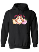 Happy Easter Bunny. Hoodie -SPIdeals Designs