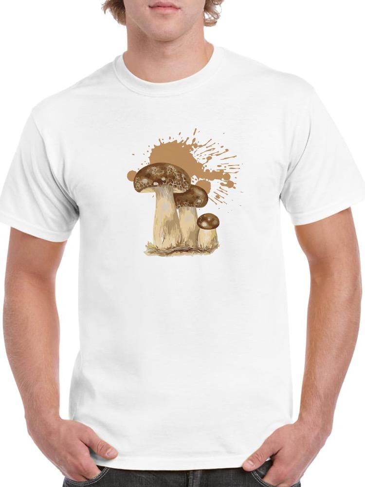 Mushrooms. T-shirt -SPIdeals Designs