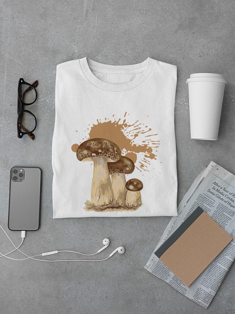 Mushrooms. T-shirt -SPIdeals Designs