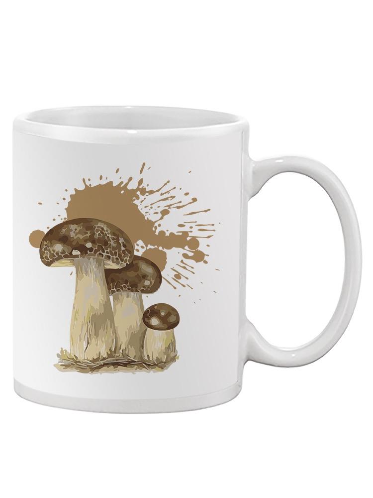 Mushrooms. Mug -SPIdeals Designs