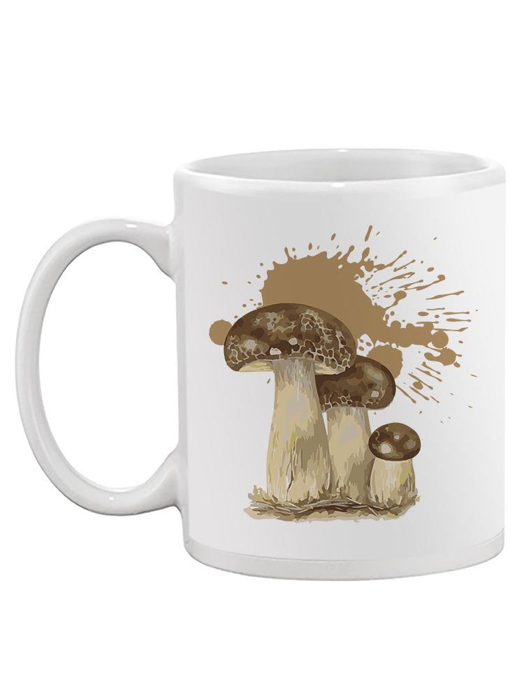 Mushrooms. Mug -SPIdeals Designs