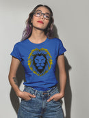Lion Face Logo T-shirt -SPIdeals Designs