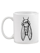Cicada Sketch Mug -SPIdeals Designs