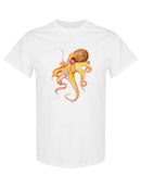 Rainbow Octopus T-shirt -SPIdeals Designs
