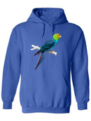 Watercolor Parrot Hoodie -SPIdeals Designs