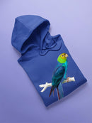 Watercolor Parrot Hoodie -SPIdeals Designs