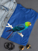 Watercolor Parrot T-shirt -SPIdeals Designs