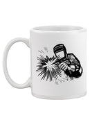 Welder At Work Mug -SPIdeals Designs