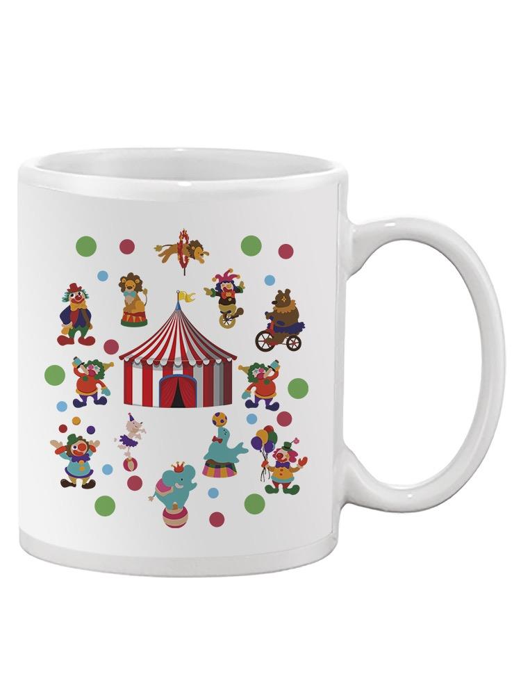 Circus Carnival Mug -SPIdeals Designs