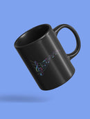 Musical Notes In Line Mug -SPIdeals Designs