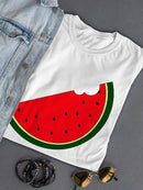 Bitten Watermelon T-shirt -SPIdeals Designs