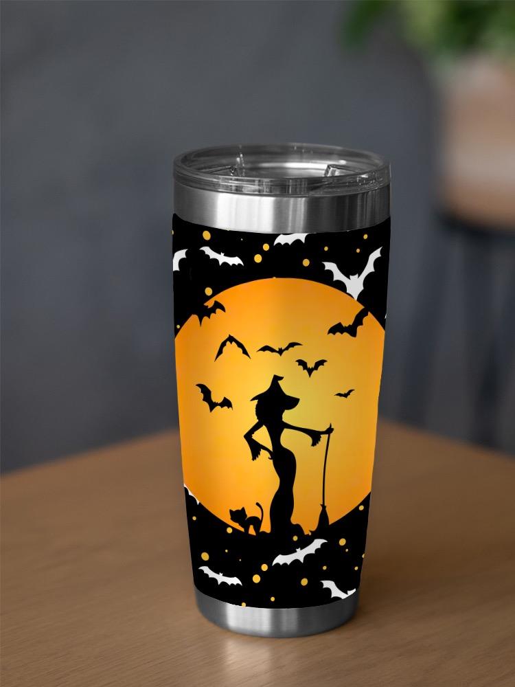 Halloween Witch Tumbler -SPIdeals Designs