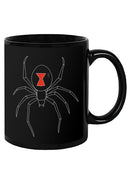 Black Spider Mug -SPIdeals Designs