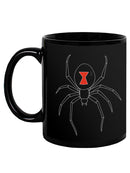 Black Spider Mug -SPIdeals Designs