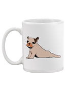 Pug Stretching Mug -SPIdeals Designs