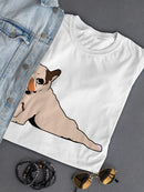 Pug Stretching T-shirt -SPIdeals Designs