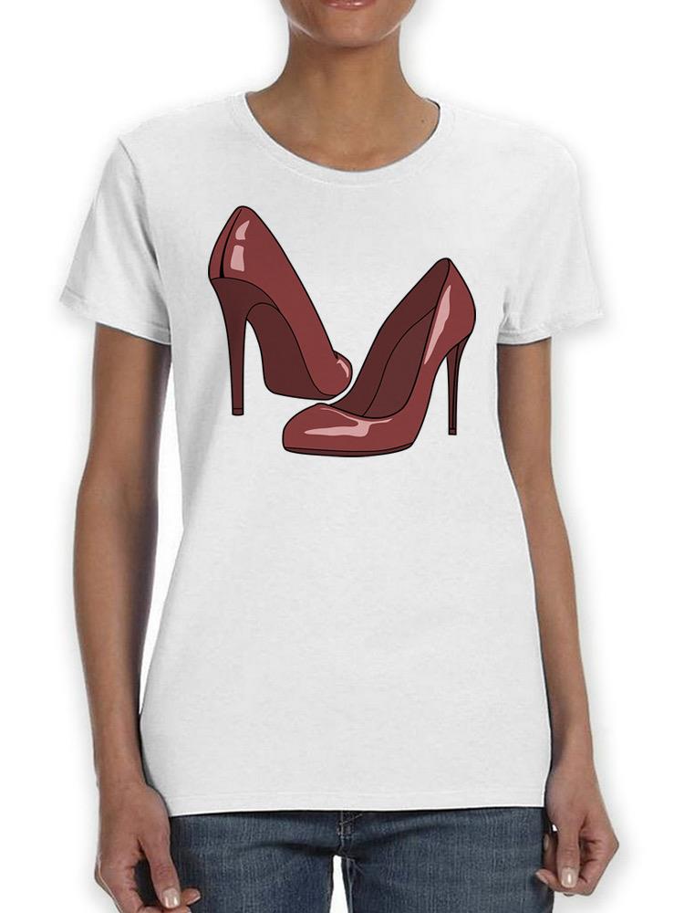 High Heels Leopard Shoes T-shirt -SPIdeals Designs