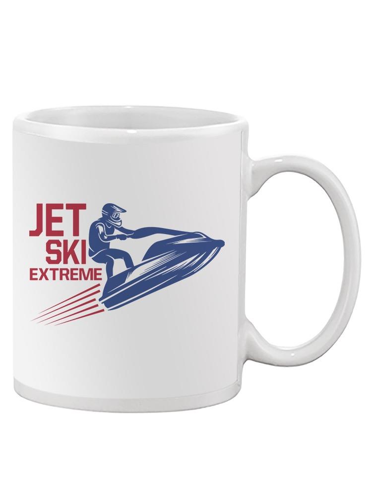 Jet Ski. Sport Emblem Mug -SPIdeals Designs