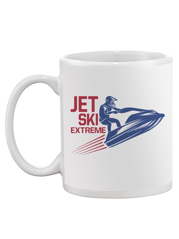 Jet Ski. Sport Emblem Mug -SPIdeals Designs