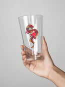 Japanese Dragon Pint Glass -SPIdeals Designs