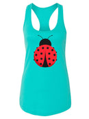 Ladybug Insect Racerback Tank -SPIdeals Designs